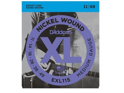 D'Addario EXL115 Nickel Wound Electric Guitar Strings