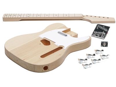 DIY Electric Guitar Kit With Paddle Headstock